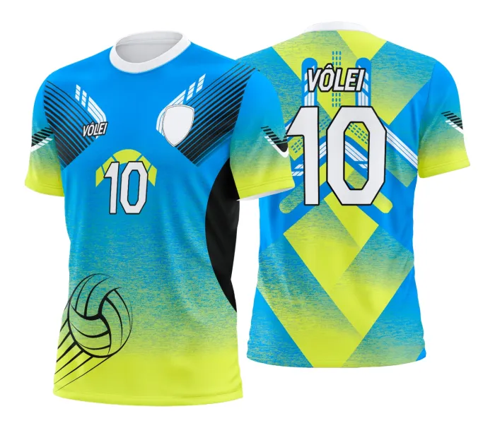 Arte Estampa Camisa de vôlei feminino olímpiadas