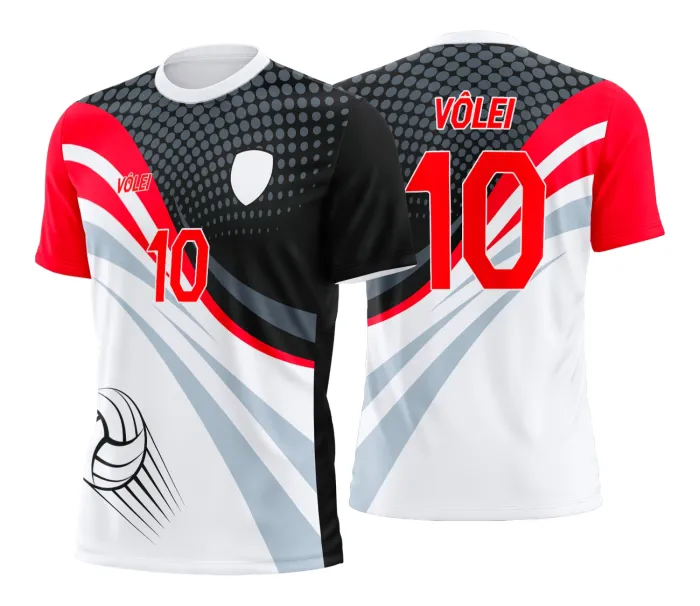 Arte Estampa Camisa de vôlei feminino olímpiadas