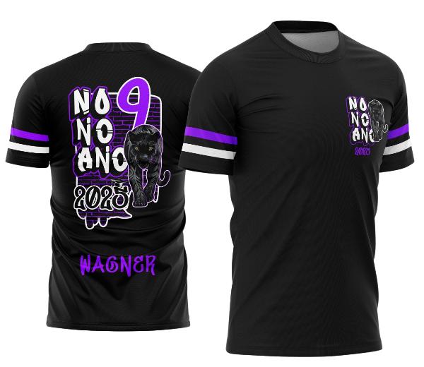 Camisa do Nono Ano Graffiti Pantera Negra