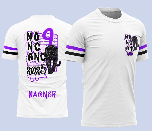 Camisa do Nono Ano Graffiti Pantera Negra