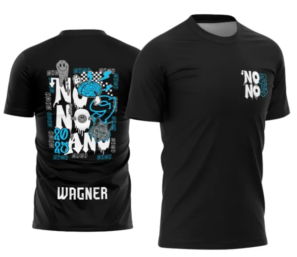 Camisa do Nono Ano Lobo Cinza 2026