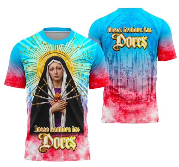 Camiseta Nossa Senhora das Dores Religião