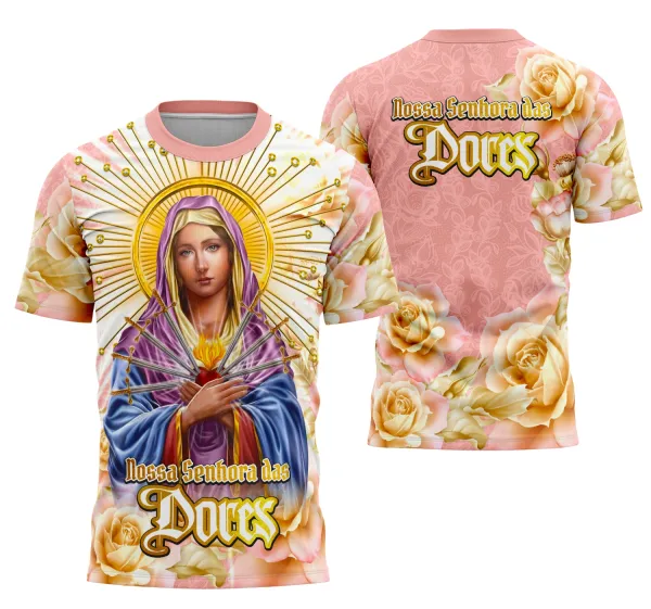 Camiseta Nossa Senhora das Dores Religião