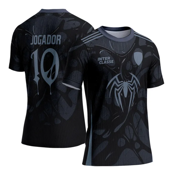 Arte Camiseta de Interclasse Venom Black 2025 Arte Camiseta de Interclasse Venom Black 2025