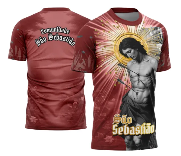 Camiseta de Religião São Sebastião 2026