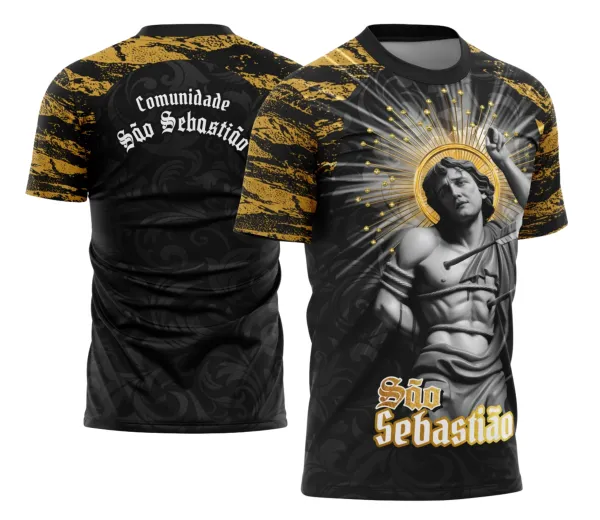 Camiseta de Religião São Sebastião 2026