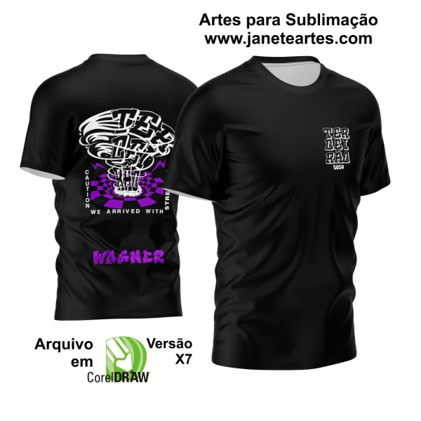 ESTAMPA TERCEIRÃO FURACÃO CAMISA