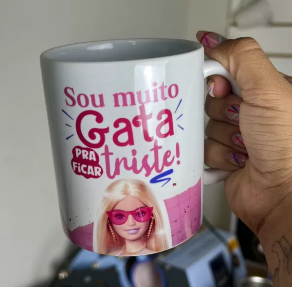 Kit 6 Artes Para Canecas Barbie Debochada 2023 Kit 6 Artes Para Canecas Barbie Debochada 2023
