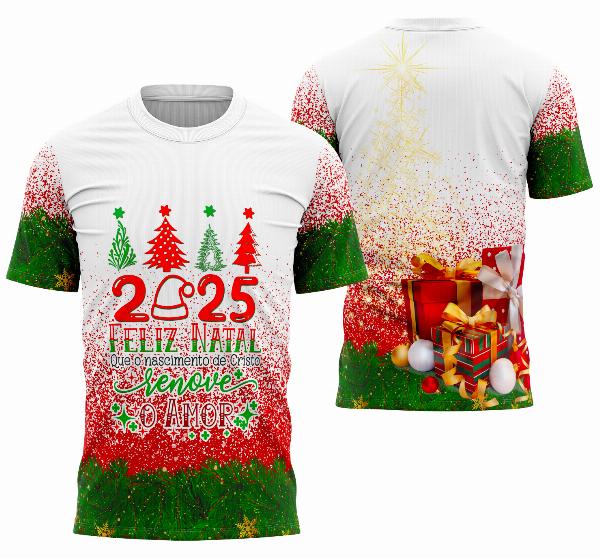 Modelo Camisa de Natal 2025 01