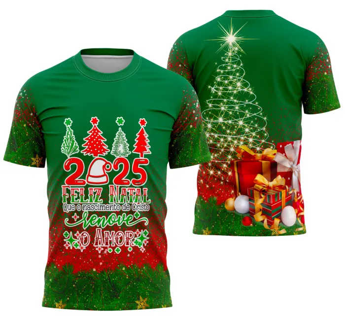 Modelo Camisa de Natal 2025 01
