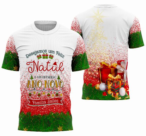 Modelo Camisa de Natal 2025 03