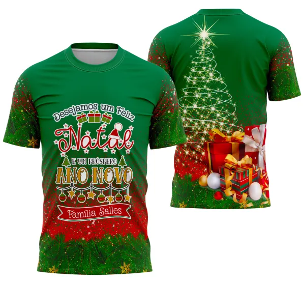 Modelo Camisa de Natal 2025 03