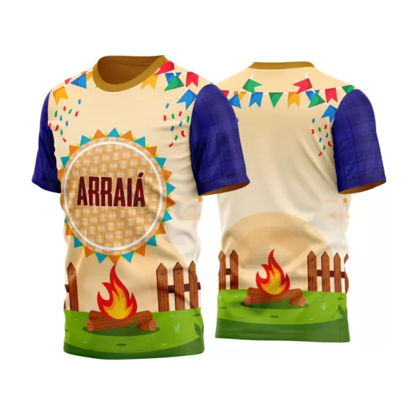 Pacote com 20 Artes para Camisetas Festa Junina com Sublimação Total 2025 Pacote com 20 Artes para Camisetas Festa Junina com Sublimação Total 2025