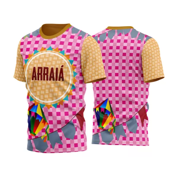 Pacote com 20 Artes para Camisetas Festa Junina com Sublimação Total 2025 Pacote com 20 Artes para Camisetas Festa Junina com Sublimação Total 2025
