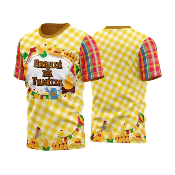 Pacote com 20 Artes para Camisetas Festa Junina com Sublimação Total 2025 Pacote com 20 Artes para Camisetas Festa Junina com Sublimação Total 2025
