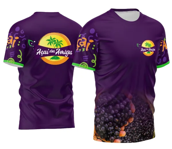 Arte Camisa Açaí - Profissão