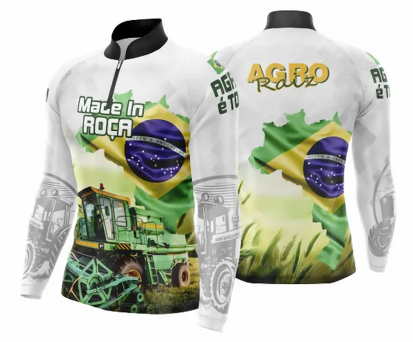 Arte Camisa Agro Brasil e Agro