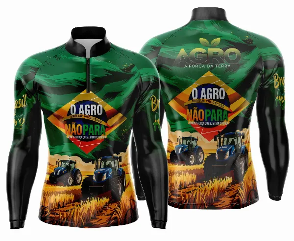 Arte Camisa Agro Mod 0011