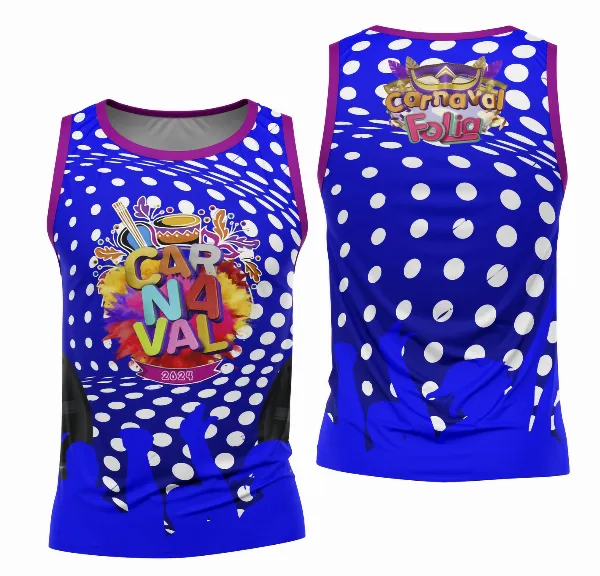 Arte Camisa Bloco Abadá Sublimação Carnaval 2026 - Modelo 100