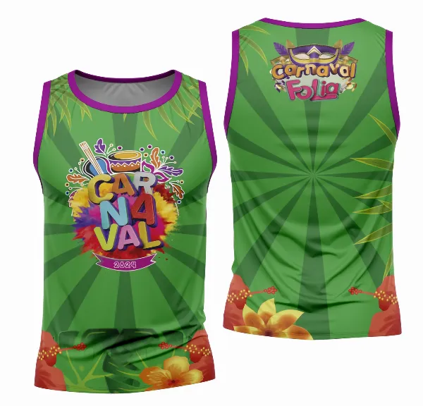 Arte Camisa Bloco Abadá Sublimação Carnaval 2026 - Modelo 94