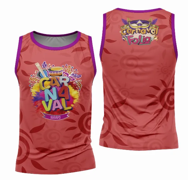 Arte Camisa Bloco Abadá Sublimação Carnaval 2026 - Modelo 99