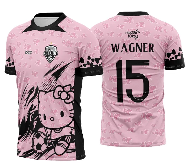 Arte Camisa Interclasse Hello Kitty 2025 - 0080