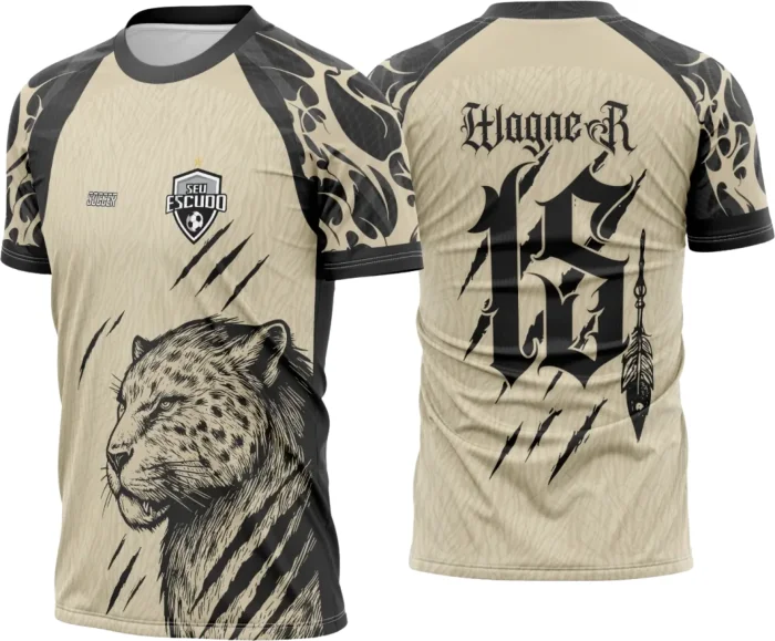 Arte Camisa Interclasse Onça Vyperclaw - 0077