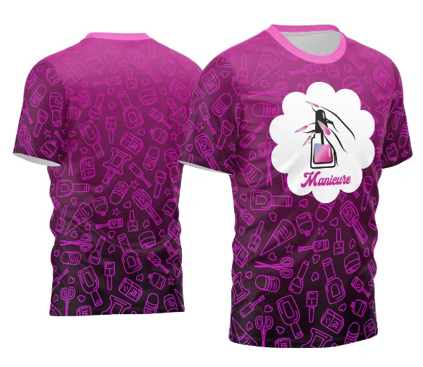 Arte Camisa Manicure - Profissão