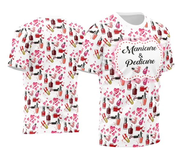 Arte Camisa Manicure - Profissão