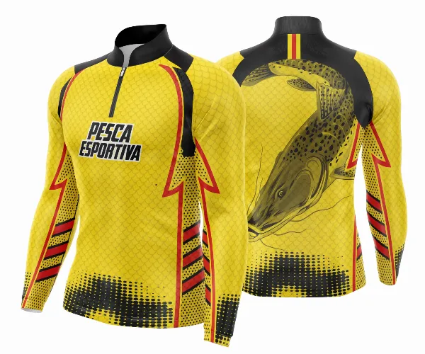 Arte Camisa Pesca Fishing Esportiva