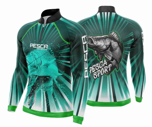 Arte Camisa Pesca Fishing Esportiva