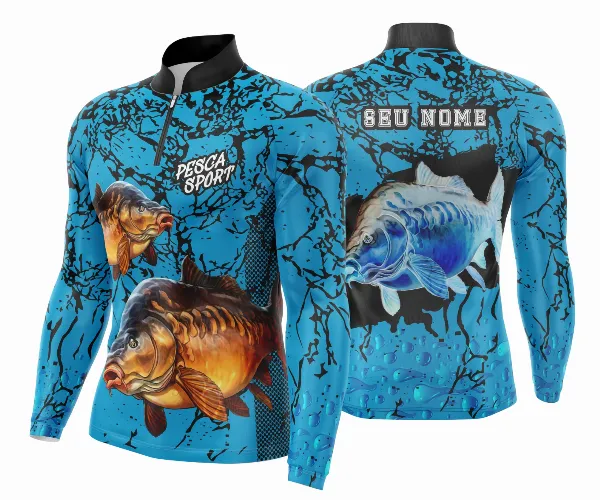 Arte Camisa Pesca Fishing Esportiva