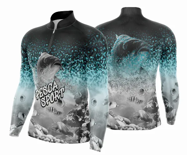 Arte Camisa Pesca Fishing Esportiva