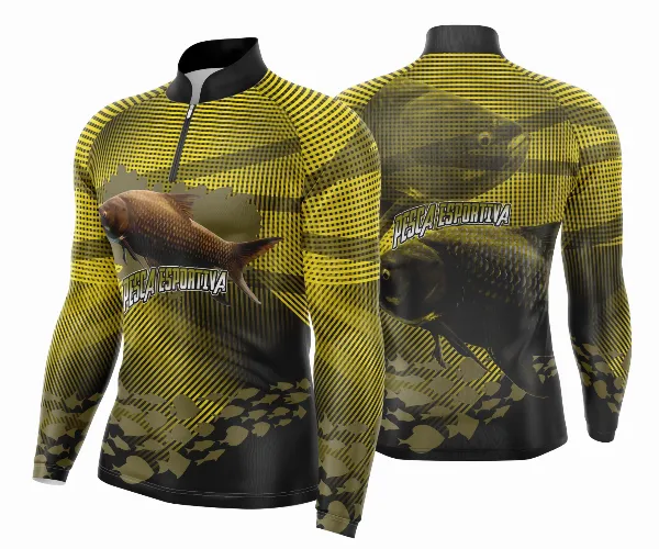 Arte Camisa Pesca Fishing Esportiva
