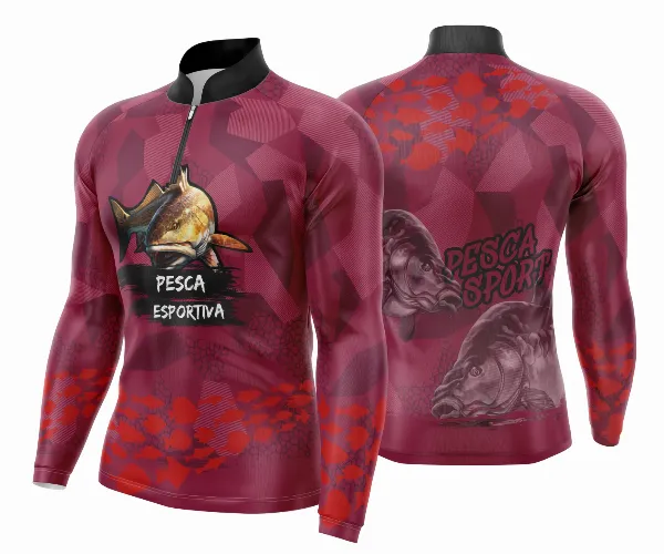 Arte Camisa Pesca Fishing Esportiva