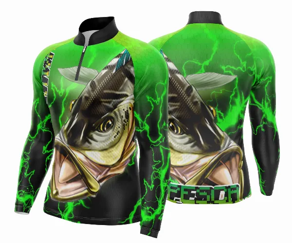 Arte Camisa Pesca Fishing Esportiva