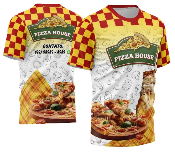 Arte Camisa Pizzaria - Profissão