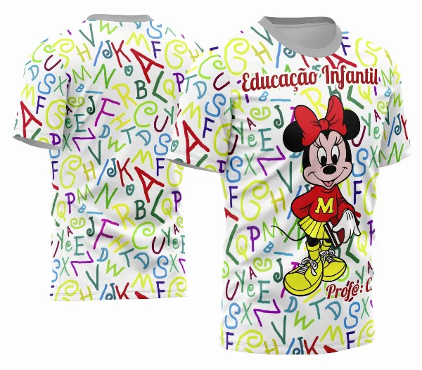 Arte Camisa Professora Personalizada