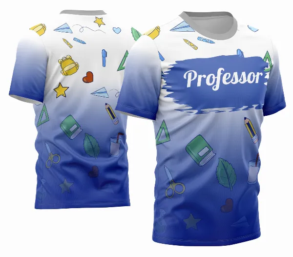 Arte Camisa Professora Personalizada