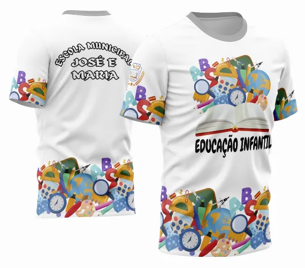 Arte Camisa Professora Personalizada