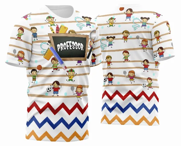 Arte Camisa Professora Personalizada