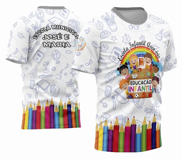 Arte Camisa Professora Personalizada