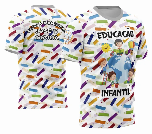 Arte Camisa Professora Personalizada