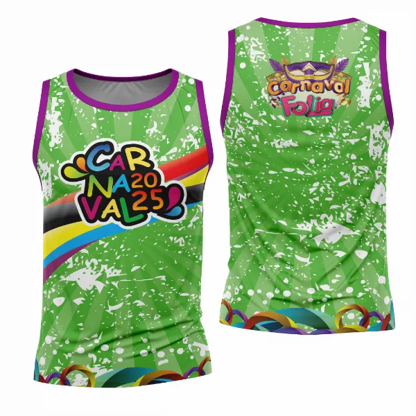 Arte Estampa Camisa Abadá de Carnaval 2026