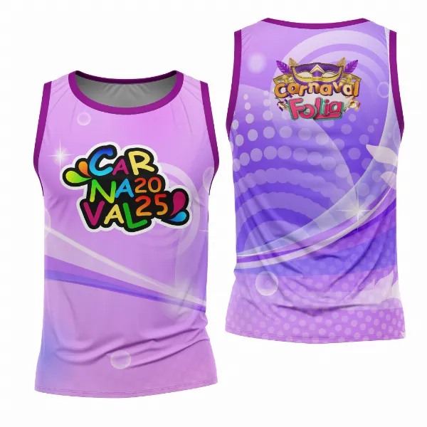 Arte Estampa Camisa Abadá de Carnaval 2026