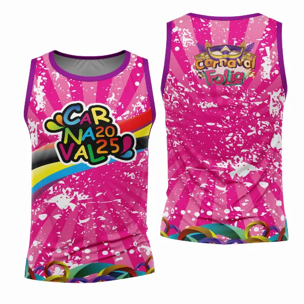 Arte Estampa Camisa Abadá de Carnaval 2026