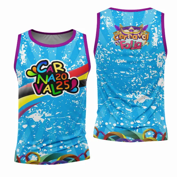 Arte Estampa Camisa Abadá de Carnaval 2026