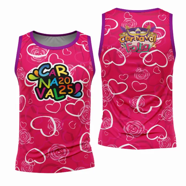 Arte Estampa Camisa Abadá de Carnaval 2026