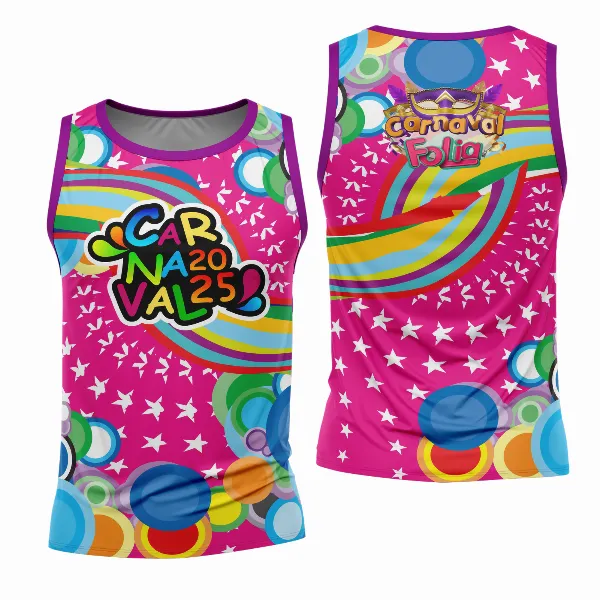 Arte Estampa Camisa Abadá de Carnaval 2026