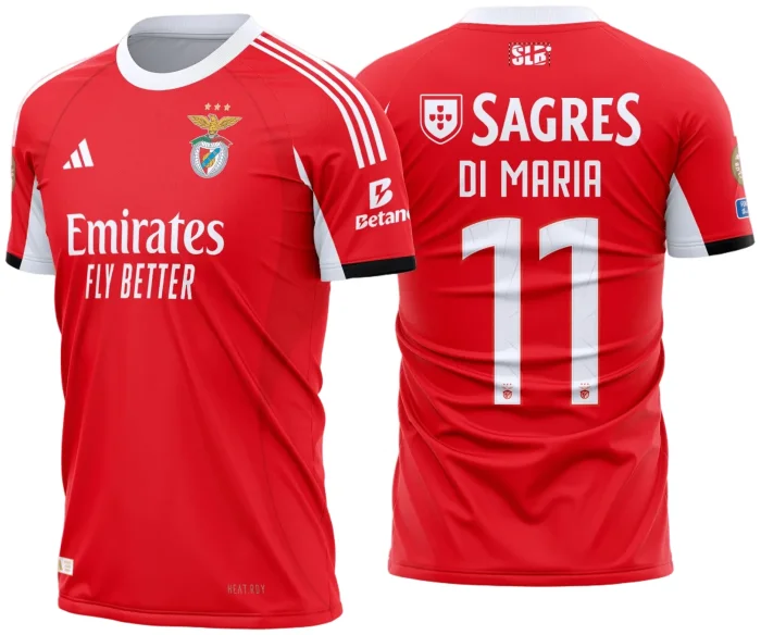 Arte Estampa Camisa Benfica Titular 2025 - 2026